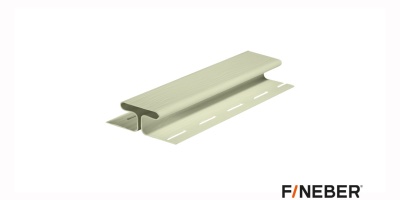 Н-ПРОФИЛЬ СОЕДЕНИТЕЛЬ FINEBER САЛАТОВЫЙ 3000ММ