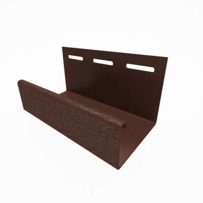 J-ПРОФИЛЬ HOLZBLOCK ТЕМНО-КОРИЧНЕВЫЙ