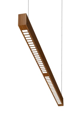 СВЕТИЛЬНИК SCANDY LINE FINEBER 1200ММ ЗОЛОТОЙ ДУБ