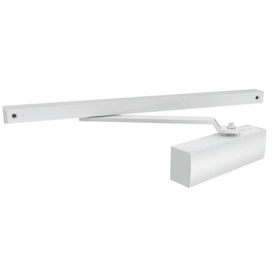 ДОВОДЧИК ДВЕРНОЙ СО СКОЛЬЗЯЩЕЙ ТЯГОЙ DCS-85 БЕЛЫЙ