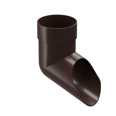 НАКОНЕЧНИК ДЛЯ ВОДОСТОЧНОЙ ТРУБЫ PREMIUM DÖCKE ШОКОЛАД