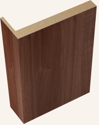 ДВЕРНОЙ НАЛИЧНИК L ТЕЛЕСКОПИЧЕСКИЙ ЭКОШПОН 70Х25Х2200 ОРЕХ КАШТАН