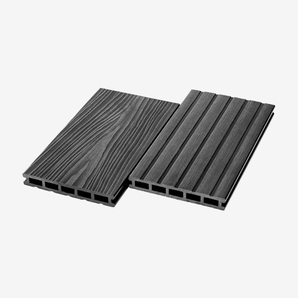 ТЕРРАСНАЯ ДОСКА UNODECK MOGANO ГРАФИТ 3000х165x24ММ