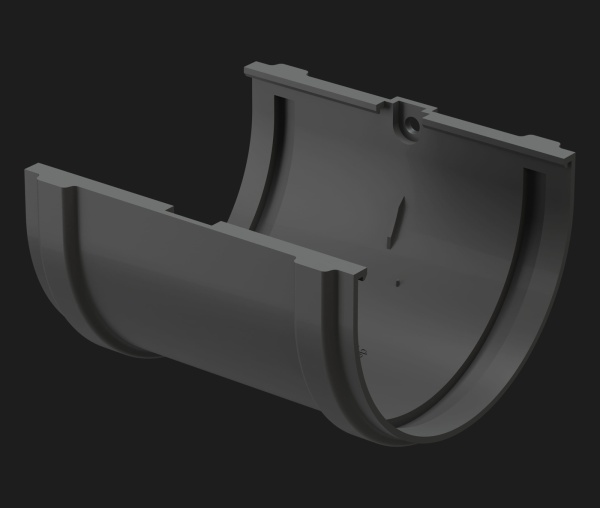 СОЕДИНИТЕЛЬ ЖЕЛОБОВ PREMIUM DÖCKE ГРАФИТ