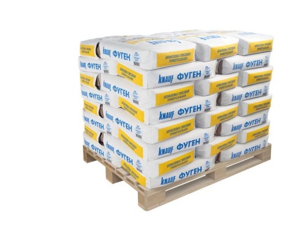 ШПАКЛЕВКА ГИПСОВАЯ УНИВЕРСАЛЬНАЯ КНАУФ-ФУГЕН 25КГ