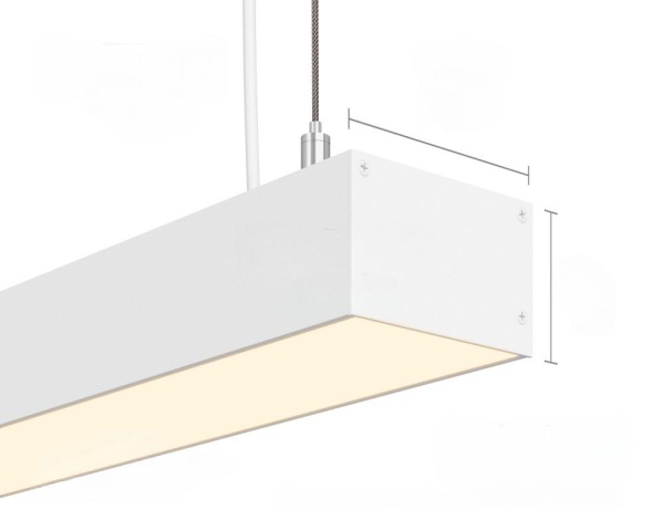 ПОДВЕСНОЙ СВЕТОДИОДНЫЙ СВЕТИЛЬНИК LP35-2000 3000К