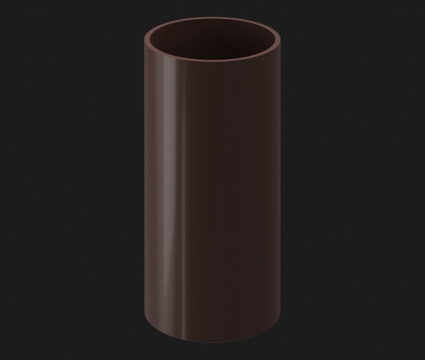 ТРУБА ВОДОСТОЧНАЯ Ø86 3 М PREMIUM DÖCKE ШОКОЛАД