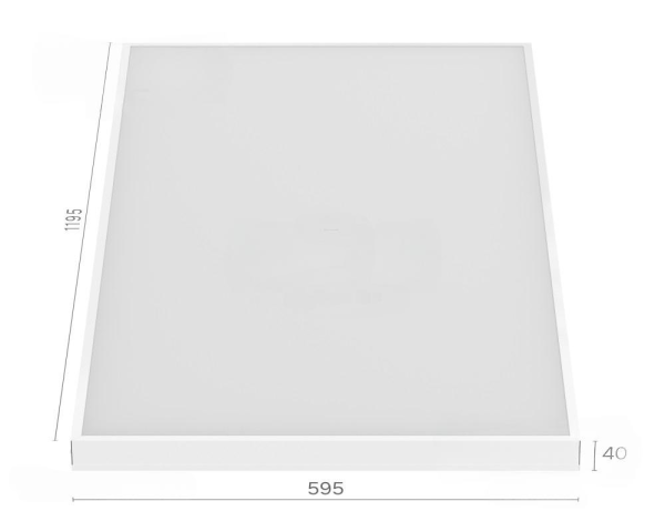 СВЕТИЛЬНИК СВЕТОДИОДНЫЙ 1200x600 SL 76Вт IP40 3000К