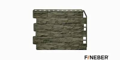 ФАСАДНАЯ ПАНЕЛЬ ДАЧНЫЙ СКОЛ 3D ДЫМЧАТЫЙ