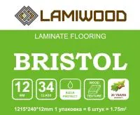 ЛАМИНАТ ЛАМИВУД BRISTOL 34КЛ/12ММ/4U
