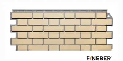 ФАСАДНАЯ ПАНЕЛЬ FINEBER ДАЧНЫЙ КИРПИЧ КЛИНКЕРНЫЙ ЖЁЛТЫЙ ФАСАДНАЯ ПАНЕЛЬ FINEBER ДАЧНЫЙ КИРПИЧ КЛИНКЕРНЫЙ ЖЁЛТЫЙ