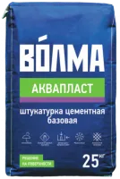 ВО́ЛМА-АКВАПЛАСТ ЦЕМЕНТНАЯ СМЕСЬ ШТУКАТУРНАЯ 25 КГ