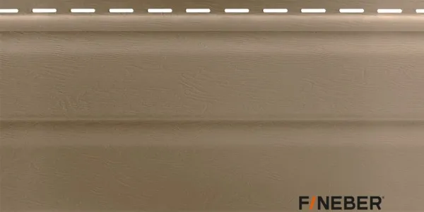ВИНИЛОВЫЙ САЙДИНГ FINEBER STANDART CLASSIC COLOR САНДАЛ