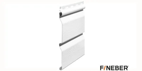 ВИНИЛОВЫЙ САЙДИНГ FINEBER STANDART CLASSIC COLOR БЕЛЫЙ ВИНИЛОВЫЙ САЙДИНГ FINEBER STANDART CLASSIC COLOR БЕЛЫЙ