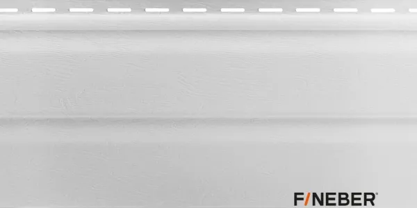 ВИНИЛОВЫЙ САЙДИНГ FINEBER ДАЧНЫЙ CLASSIC COLOR БЕЛЫЙ