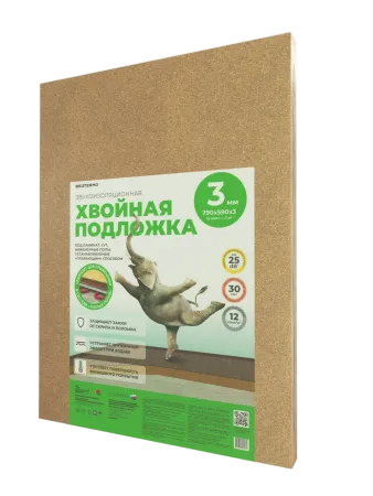 ХВОЙНАЯ ПОДЛОЖКА BELTERMO 3ММ
