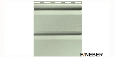ВИНИЛОВЫЙ САЙДИНГ FINEBER ДАЧНЫЙ CLASSIC COLOR АЛОЭ