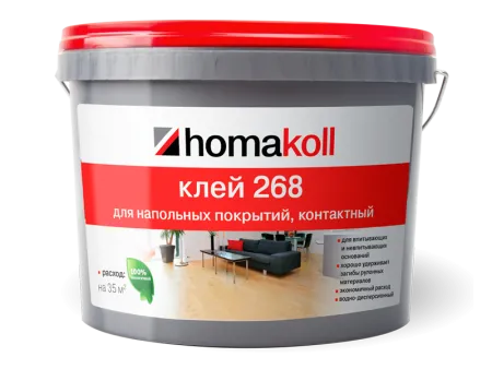 КЛЕЙ КОНТАКТНЫЙ HOMAKOLL 268 10 КГ
