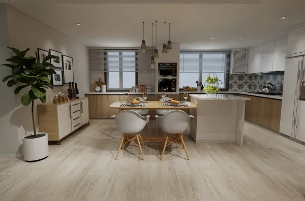 ЛАМИНАТ FLOORWOOD КВАРЦ ВИНИЛ SPC GENESIS ДУБ ТЕЙНИР MV74