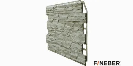 ФАСАДНАЯ ПАНЕЛЬ ДАЧНЫЙ СКОЛ 3D СВЕТЛО-БЕЖЕВЫЙ