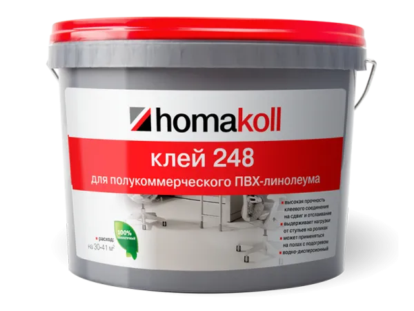 КЛЕЙ ДЛЯ КОВРОЛИНА HOMAKOLL 248 4КГ