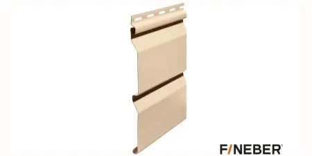 ВИНИЛОВЫЙ САЙДИНГ FINEBER ДАЧНЫЙ CLASSIC COLOR ЛЁН