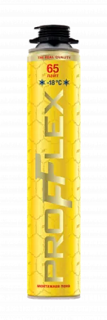 ПЕНА МОНТАЖНАЯ PROFFLEX PRO YELLOW 65 LITE ЗИМА