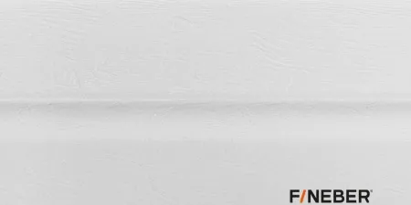 ВИНИЛОВЫЙ САЙДИНГ FINEBER ДАЧНЫЙ CLASSIC COLOR БЕЛЫЙ
