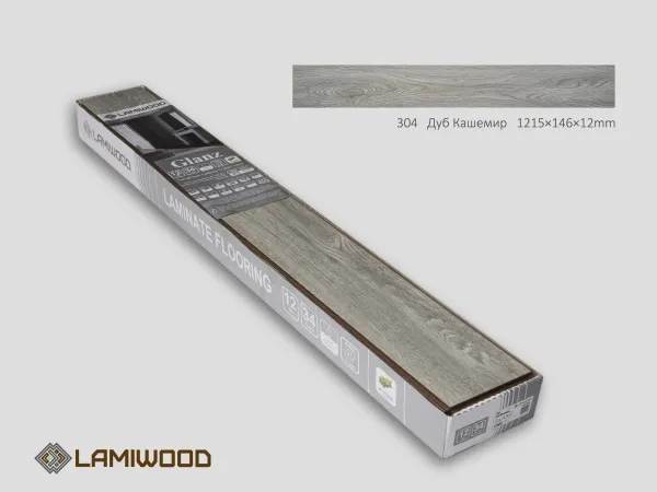 ЛАМИНАТ ЛАМИВУД GLANZ 304 ДУБ КАШЕМИР