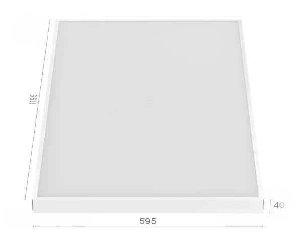 СВЕТИЛЬНИК СВЕТОДИОДНЫЙ 1200x600 SL 76Вт IP40 3000К