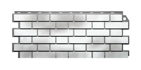 ФАСАДНАЯ ПАНЕЛЬ FINEBER STANDART КИРПИЧ КЛИНКЕРНЫЙ 3D БЕЛО-КОРИЧНЕВЫЙ
