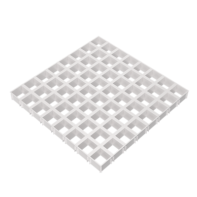 ГРИЛЬЯТО ПОТОЛОК БЕЛЫЙ GL15 38ММ 75*75ММ