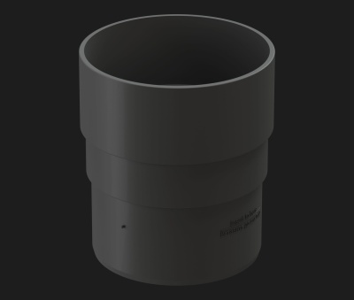 МУФТА СОЕДИНИТЕЛЬНАЯ ДЛЯ ТРУБЫ PREMIUM DÖCKE ГРАФИТ