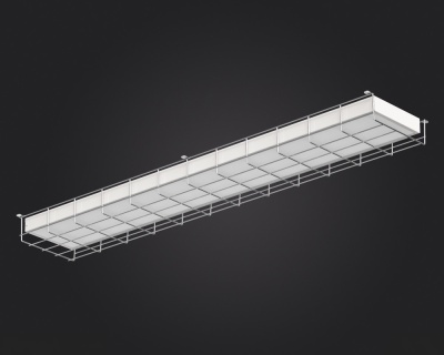 СВЕТИЛЬНИК СВЕТОДИОДНЫЙ ДЛЯ СПОРТЗАЛА С РЕШЕТКОЙ 2х36