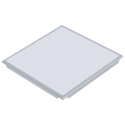 КАССЕТА АЛЮМИНИЕВАЯ AP 600 AC/45° БЕЛАЯ