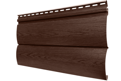 САЙДИНГ ТЕКОС ДВОЙНОЙ ОЦИЛИНДРОВАННЫЙ БРУС ИТАЛЬЯНСКИЙ ОРЕХ