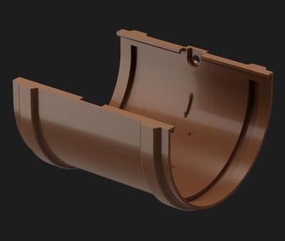 СОЕДИНИТЕЛЬ ЖЕЛОБОВ PREMIUM DÖCKE КАШТАН