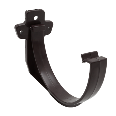 КРОНШТЕЙН ЖЕЛОБА ПВХ FINEBER КОРИЧНЕВЫЙ