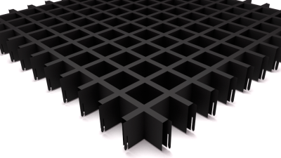 ГРИЛЬЯТО ПОТОЛОК ЧЁРНЫЙ 50*50*30*10ММ