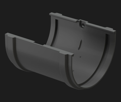 СОЕДИНИТЕЛЬ ЖЕЛОБОВ PREMIUM DÖCKE ГРАФИТ