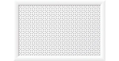 ЭКРАН ДЛЯ РАДИАТОРА СТЕЛЛА ДАМАСКО БЕЛЫЙ 90