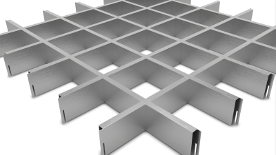 ГРИЛЬЯТО ПОТОЛОК МЕТАЛЛИК 100*100*30*10ММ