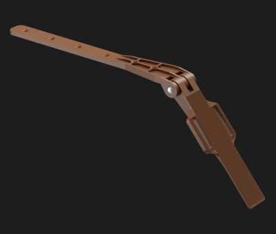 КРЕПЛЕНИЕ ДЛЯ КРОНШТЕЙНА ЖЕЛОБА PREMIUM DÖCKE КАШТАН