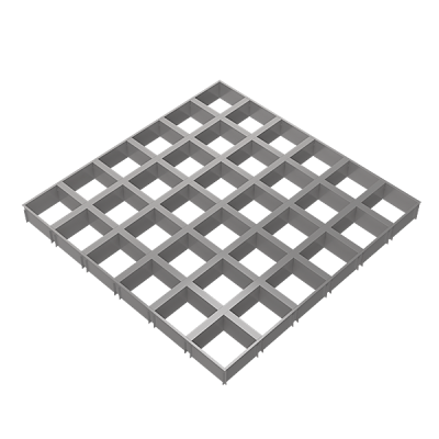 ГРИЛЬЯТО ПОТОЛОК МЕТАЛЛИК GL15 38ММ 100*100ММ