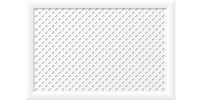 ЭКРАН ДЛЯ РАДИАТОРА СТЕЛЛА ГОТИКО БЕЛЫЙ 90