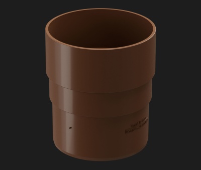 МУФТА СОЕДИНИТЕЛЬНАЯ ДЛЯ ТРУБЫ PREMIUM DÖCKE КАШТАН