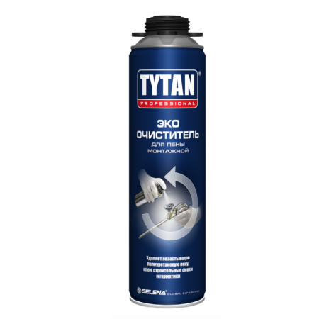 TYTAN ОЧИСТИТЕЛЬ ДЛЯ МОНТАЖНОЙ ПЕНЫ, 500МЛ