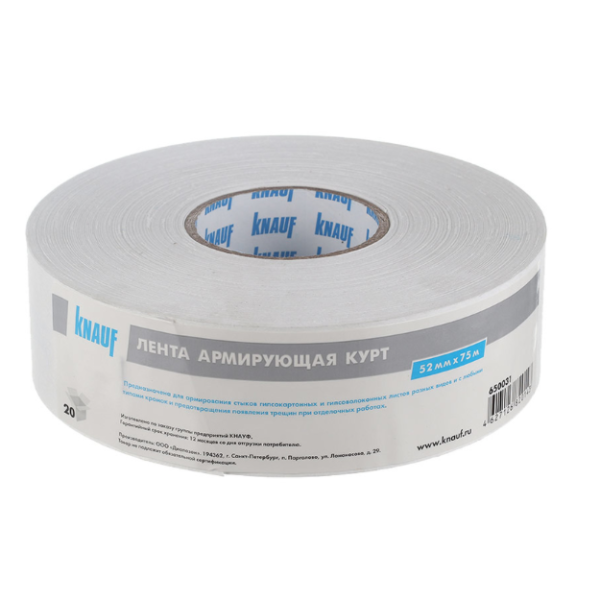 КНАУФ-КУРТ АРМИРУЮЩАЯ ЛЕНТА