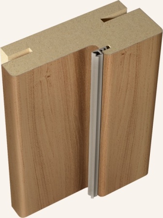 ДВЕРНАЯ СТОЙКА ТЕЛЕСКОП 44 ЭКОШПОН 80Х38Х2100ММ ОРЕХ ЗОЛОТОЙ