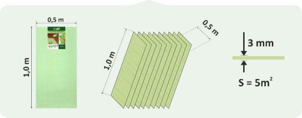 ПОДЛОЖКА СОЛИД ЗЕЛЕНЫЙ ЛИСТ 3ММ